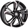 Cerchi in lega Dedica per Skoda modello B1113 7.0x17 Nero Lucido