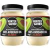 Hunter & Gather Maionese all'Olio di Avocado 630g | Realizzata con Puro Olio di Avocado e Uova da Allevamento all'Aperto | Paleo, Cheto, Senza Zucchero e Senza Glutine (Confezione da 2)