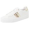 Geox D Claudin a Sneaker Donna, bianco, 42 EU