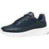 Geox U FLEXTRIDE R D Sneaker, White/Dk Navy, 41 EU