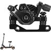 CERFFOOL Pinza Freno a Disco per Kugoo KuKirin G2 Pro/G2 Max Max Max Pinza Freno Meccanica in Lega di Alluminio per Scooterc Accessori Elettrico (Base Freno A Disco Posteriore)