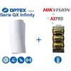 Optex kit Volumetrico doppia tecnologia per esterno - Portata 12m con trasmettitore radio Hikvision