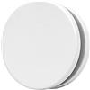 ABOUT VENT Ø 125mm Valvola d'aria Regolabile Rotonda in Metallo Bianco - Diffusore d'aria di Mandata - Griglia di Ventilazione a Parete - Con Molle di Serraggio