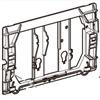 Geberit Telaio per placca 1-2 pulsanti e cieca 241 codice prod: 241.296.00.1