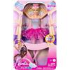 Mattel Barbie Dreamtopia Luci Scintillanti - Bambola Ballerina Magica dai Capelli Biondi, con Coroncina e Tutu Rosa, Giocattolo per Bambini 3+ Anni, HLC25