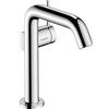hansgrohe Tecturis S - Rubinetto per lavabo senza scarico, risparmio energetico (CoolStart), Miscelatore lavabo risparmio idrico (EcoSmart) con altezza bocca 151 mm, cromo, 73341000