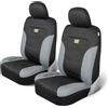 CA&T Erpillar Flexfit Coprisedili per Auto, Camion E SUV (Set Da 2) - Coprisedi