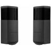 NOLOGO Coppia di fotocellule infrarosso da parete con rotazione fino a 180° IP55 PHOTO360