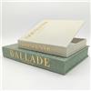 TIPICHOU Libri Decorativi Arredamento Set 2 | Libri Finti Decorativi Design con Scatola Libro Contenitore | Coffee Table Book Decorazioni Casa | Libro Porta Oggetti Arredo Salotto Soggiorno (Verde Salvia)