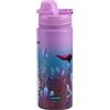 Neavita Twice Forever Bottle viola - Bottiglia thermos in acciaio inox per le bevande, 500 ml