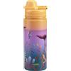 Neavita Twice Forever - Bottiglia thermos arancione in acciaio inox per tisane e bevande, 500 ml