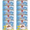 SUPERFIVE, Flash Capi Bianchi, Sacchetti Smacchianti, Sbiancanti e Igienizzanti, Tecnologia Cattura Colore, Elimina Cattivi Odori, 10 Sacchetti x 10 Pack (100 Pezzi)