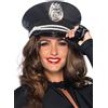 Leg Avenue Cop Cappello colore: nero lucido