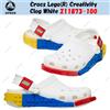 Crocs Zoccolo Crocs Lego(R) Creativity bianco 211873-100 taglia unisex