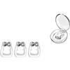ZQWDIT Dispositivi Anti Snore, Magnetic Anti Snore Clip, Silicone Anti Snoring Naso Clip, Nasale Snore Clip Soluzione di Snoring, Stop Snoring Naso Dispositivo, Relieve Snore 3PCS (Bianco)