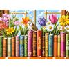 HUADADA Puzzle da 1000 pezzi per adulti, classico gioco educativo, splendida decorazione, meraviglioso regalo di libri di fiori