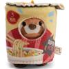 NICI Set Peluche Panda Rosso Akai 8 cm con Spezia e Costume Noodles Istantanei in Scatola Regalo 8,5x6,5x10 cm - mymochi Lifestyle, Kawaii da Collezione | 63385