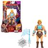 Masters of the Universe - He-Man con colpo di Spada del Potere, action figure con movimento di rotazione e rilascio ispirata all'eroe nel film MOTU 2026, 6+ anni, JKJ02
