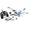 Carson 500505034 Aereo sportivo RC 2,4 GHz 100% RTR blu - modellino di aereo telecomandato, aereo RC, robusto modello RTF (Ready to Fly) per principianti, incluse batterie e telecomando