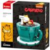 Sluban Garfield, set di costruzione, tazza da caffè, 102 pezzi, modello M38-B1221B, per bambini 6-12 anni