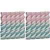 CAPTAIN PLAY Gender Reveal Party Decorazione con 20 Marshmallow Blu e Rosa, Caramelle Incartate Singolarmente, Gender Reveal Party Regalo (Confezione da 2)