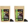Alpi Nature Pu Erh Tè BIO dello Yunnan 200g, Tè Pu Erh a Foglie Sfuse, Naturalmente Caffeinato (Confezione da 2)