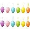Osma Uova Decorative, 6 cm, Set da 12 Pezzi, Colori Pastello