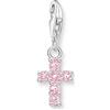 Thomas Sabo Charm Club 2032-051-9 - Ciondolo a forma di croce, in argento 925 riciclato