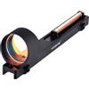 FOCUHUNTER Mirino in Fibra Rossa 1x28mm Ottica Tattica per tiro all'aperto Caccia Riflessione olografica Vista