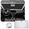 CDEFG [Aggiornamento] CDEFG Compatibile con Skoda Fabia 4 IV 2021-2025 2026 Parasole Coperture Parabrezza Ombrellone Anteriore Parabrezza Auto Parasole Accessori