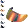 EvoParts Visiera GT4-1 GT4-2 compatibile casco AGV K1 K1S K5 K5S pinlock ready (Rosso, XXS-XS-S-SM-M)