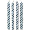 PME CA033 Candeline per Torte, Cera, Blu, 6 cm (Confezione da 5)