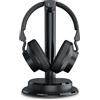 Muse TV Headphones with Transmitter Charging Base | M-282 CTV | Bluetooth | Black