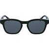 Lacoste Occhiali da Sole L986S Petrol Green/Blue Green Shaded 52/20/145 uomo