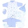 BabyPrem - Corredino in 7 pezzi per bambini prematuri, starter pack 0,700-3,4 kg blu blue 5.5-7.5lb(2.5-3.4kg)