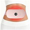LURICO Cuscinetto Riscaldante Mestruale, Ricaricabile 5000mAh Cintura Termica per Periodi Regolabili 6 Livelli di Calore e 6 Modalità di Massaggio Heating Pad può Alleviare Dolore Lombare, Schiena, Crampi