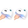 SUNUV Lampada Ssciuga Unghie UV LED, SUNUV Lampada Professionale per manicure e pedicure con sensore automatico (Confezione da 2)