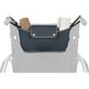 Zamboo Borsa Organizer per Sedia a Rotelle e Rollator in Neoprene con Portabicchiere, Tasche e Chiusura Magnetica, Fissaggio a Strappo Universale - Grigio