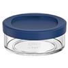 Mepal - Contenitore per il Pranzo a Comparto Ellipse - Spazio per snack e condimenti - Apri con una Semplice Rotazione - Lavabile in Lavastoviglie - 200 ml - Vivid blue