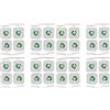 TESMED 16 elettrodi di qualità superiore mm. 40x40, poco più piccoli di quelli standard, per una stimolazione mirata.Non necessitano di gel, per cavetti a spinotto da 2 mm (Confezione da 2)