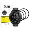 E-Hamii Pellicola Protettiva Compatibile con Garmin Forerunner 265S, [3 Pezzi] [3D Curved Full Cover] [Resistente ai Graffi, Alta Definizione] Pellicola Protettiva per Garmin Forerunner 265S