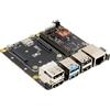 Geekworm X1500 CM5 IO Carrier Board for Raspberry Pi Compute Module 5 Support Dual M.2 NVMe SSD|1GbE Ethernet Port