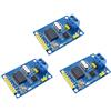 ZkeeShop 3 PEZZI MCP2515 CAN Bus Modulo TJA1050 Ricevitore SPI Compatibile per Arduino 51 ARM MCU Development Board