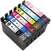 ESMONLINE Set di 6 cartucce multipack (T0807) compatibili come ricambio per Epson T0801 T0802 T0803 T0804 T0805 Stylus Photo R265 R360 R285 RX585 PX700W P50 PX650 PX810FW PX710W 820FWD. PX720WD