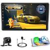 Fuluku 4+64G Android Autoradio per FIAT Panda 2003-2012 con Wireless Carplay&Android Auto, 9'' IPS Touch Screen Radio con Bluetooth 5.0/GPS/Telecamera posteriore/FM/WiFi/SWC