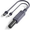 SURVADV Starlink - Mini splitter PoE - Cavo adattatore Ethernet Starlink impermeabile IP68 con adattatore Starlink RJ45 e DC splitter per mini piatti Starlink, ideale per uso interno ed esterno