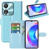 Fertuo Cover per Honor X5c Plus, Custodia Portafoglio Cover a Libro in Pelle Flip Case Sottile con Silicone Bumper, Fibbia Magnetica, Porta Carte e Kickstand, Blu