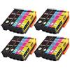Supply Guy 20 cartucce compatibili con Epson 26XL Nero per Expression Premium XP510 XP520 XP600 XP605 XP610 XP615 XP620 XP625 XP700 XP710 XP720 XP800 XP810 XP820