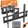 RICOO Supporto TV parete S5144 Girevole Inclinabile Televisore 30-55 (76-140 cm) Staffa universale Televisione LED/Curvo VESA 200 x 200-400 x 400
