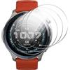 GIOPUEY Pellicola Protettiva per Amazfit Balance 2 XT, [4 Pezzi] Vetro temperato Schermo Protezione Pellicola [Copertura Completa] [Anti-graffio] - Trasparente